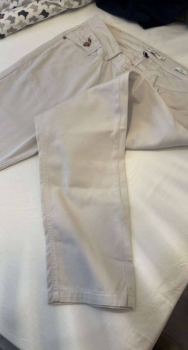 Bej Regular Fit Erkek Pamuk Pantolon - Görsel 2