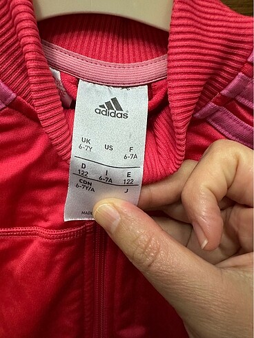 6 Yaş Beden Adidas eşofman
