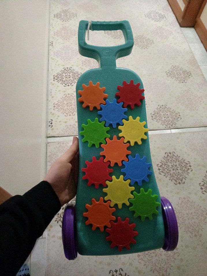 Çok Renkli Bebek Yürüteci - Görsel 5