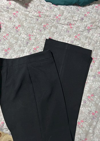 36 Beden Siyah kadın kumaş pantolon