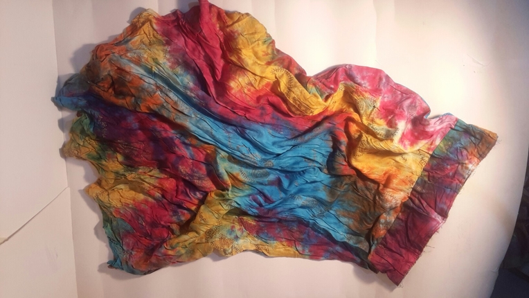 batik desenli cingene etegi