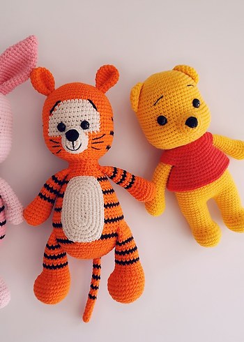 Beden Renk Amigurumi Kaplan Tigger