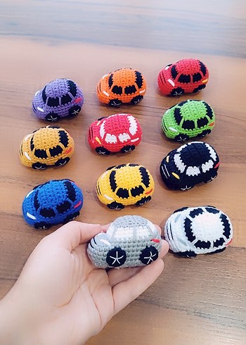 Amigurumi Araba Anahtarlık