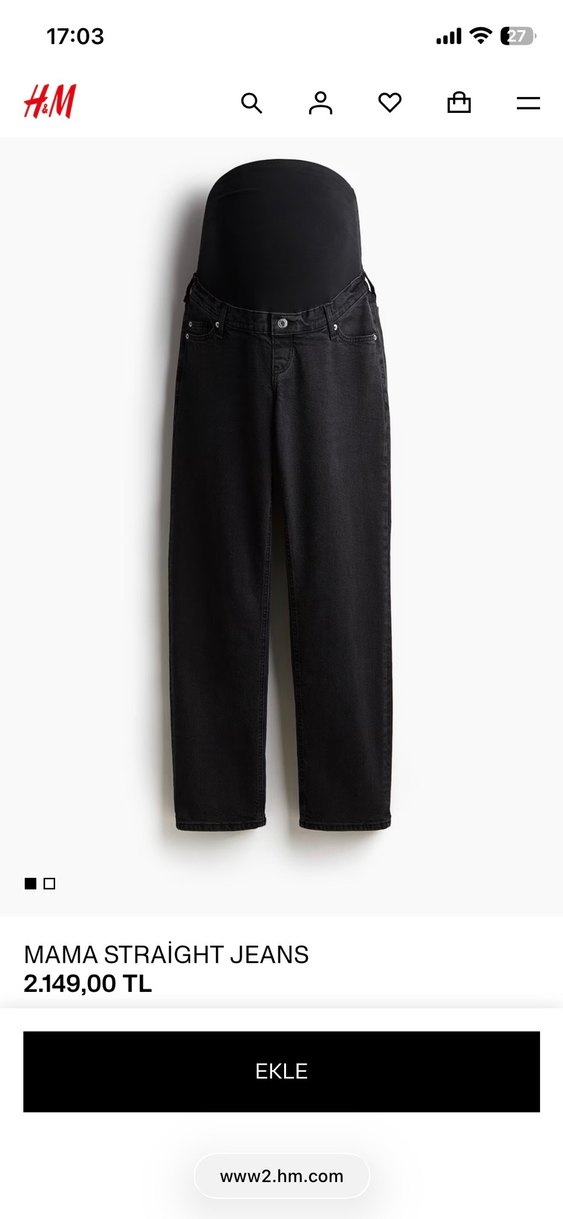 Hamile Kot pantolon - Görsel 4