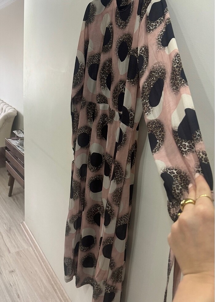 Şifon elbise - Görsel 2