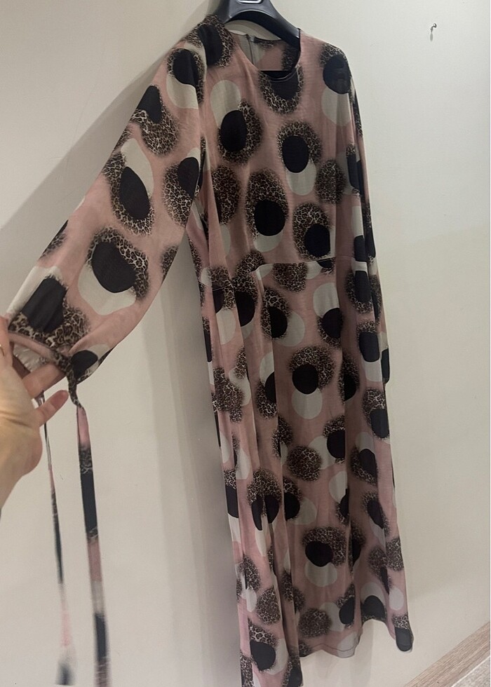 Şifon elbise - Görsel 4