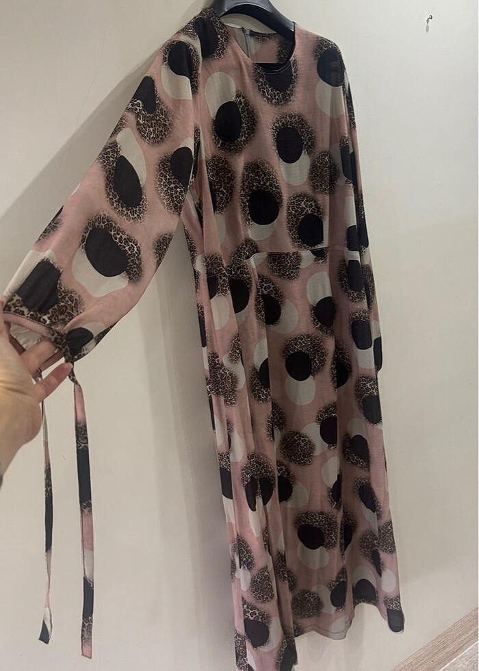 Şifon elbise - Görsel 5