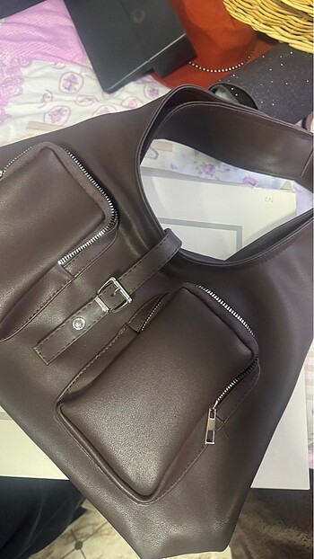 Bordo çanta - Görsel 5