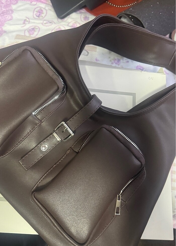 Bordo çanta - Görsel 5