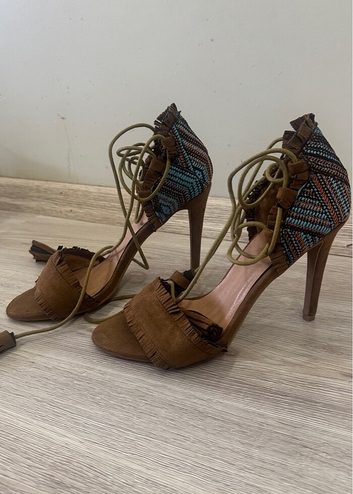 Topuklu sandalet - Görsel 5