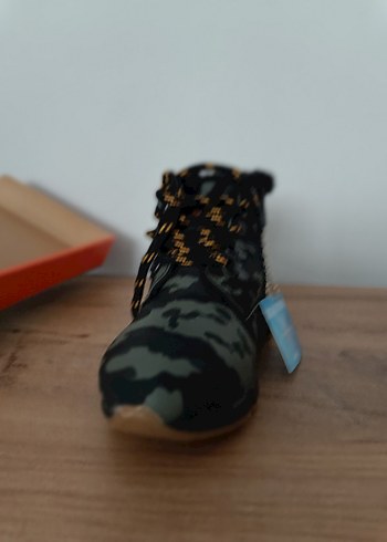 Kahverengi Kamuflaj Kürklü Çocuk Botu - Görsel 3