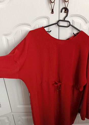 kiremit Salaş Midi Tunik - Görsel 3