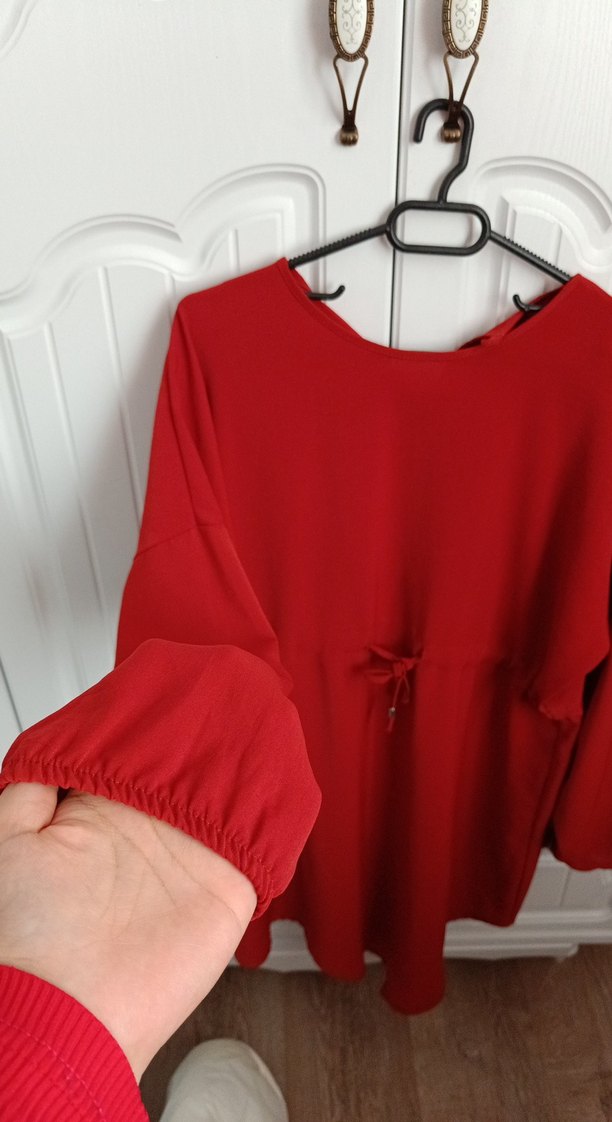 kiremit Salaş Midi Tunik - Görsel 2