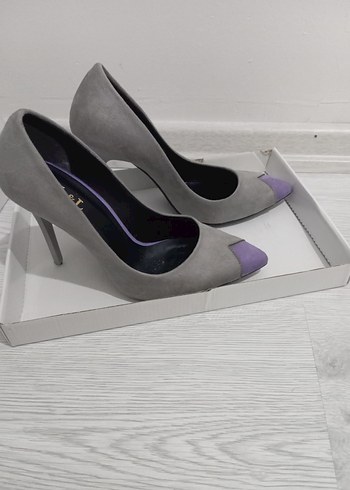 37 Beden gri Renk bayan stiletto