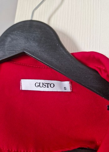 Kırmızı Midi Kadın elbise - Görsel 3