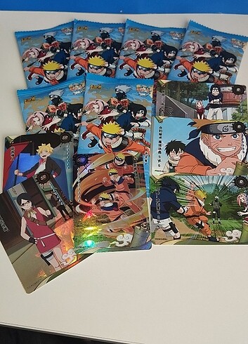 Kayou Naruto T2-W7 kart paketleri