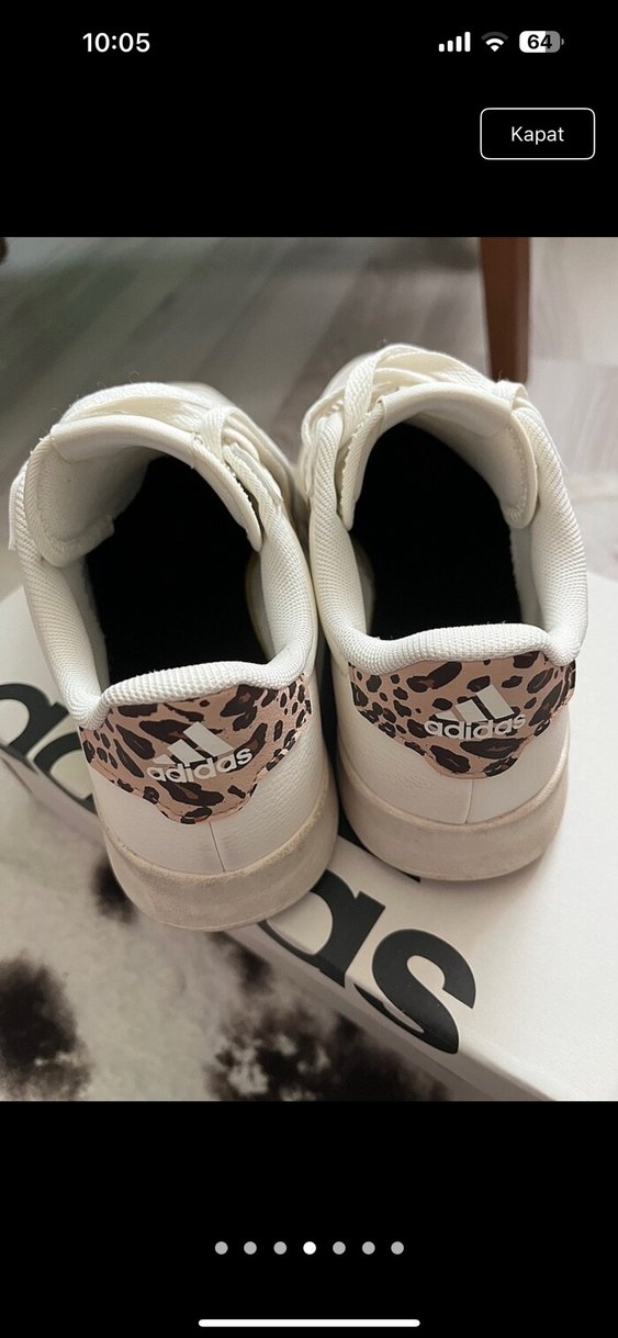 Adidas spor ayakkabı leoparlı orijinal - Görsel 2