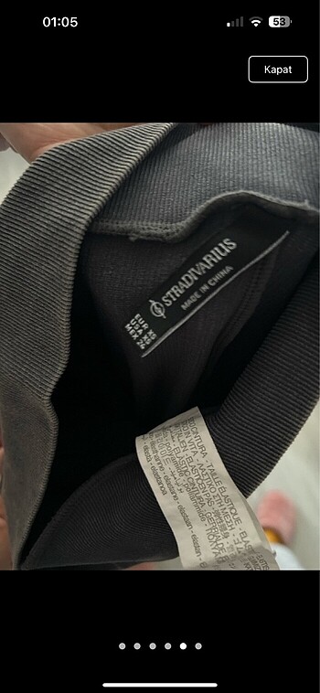 Stradivarius Steadivarius İspanyol paça pantolon