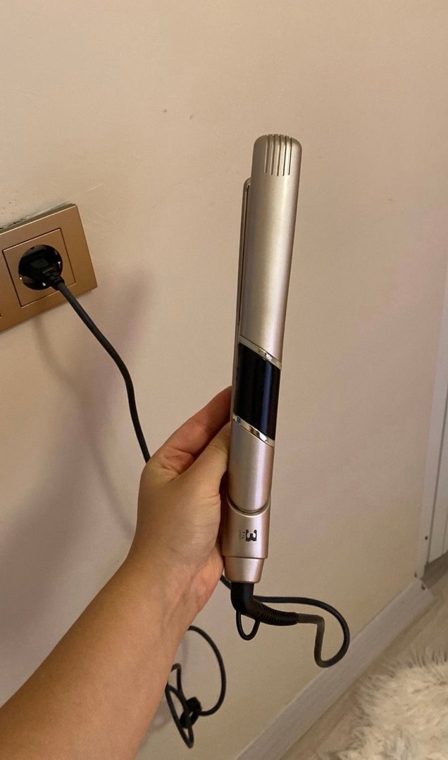 Parlak Bej Saç Düzleştirici - Görsel 4