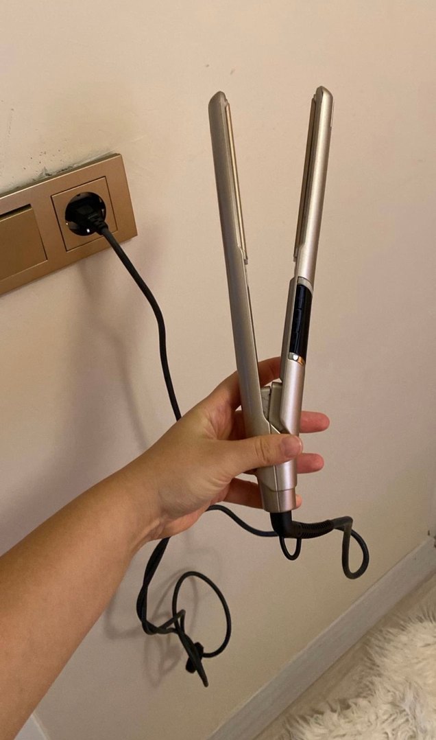 Parlak Bej Saç Düzleştirici - Görsel 5