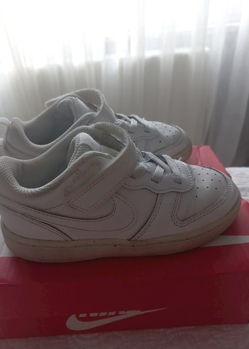 Beyaz unisex Çocuk Spor Ayakkabı Velcro - Görsel 5