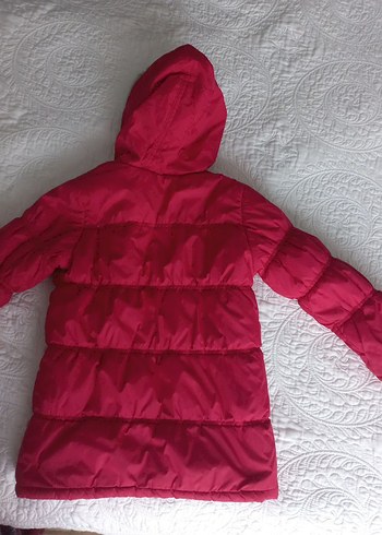 kırmızı Kız Çocuk kaban - Görsel 4