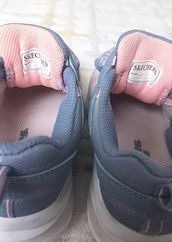 Kız Çocuk ışıklı Pembe Skechers Spor Ayakkabı - Görsel 6