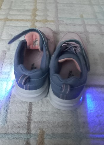 Kız Çocuk ışıklı Pembe Skechers Spor Ayakkabı - Görsel 7