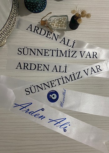Sünnet Takı kurdelesi ve konvoy araba kurdelesi