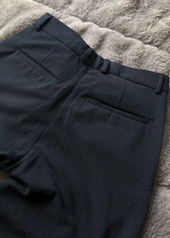 Lacivert Erkek Regular Fit Ofis Pantolonu - Görsel 3