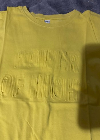 Erkek Çocuk Sarı Kısa Kollu Tişört - Görsel 2