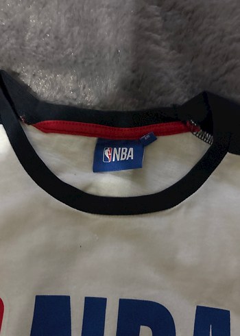 Beyaz NBA Baskılı Erkek Tişört - Görsel 4