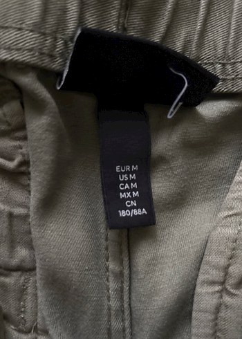 Erkek Kemerli Haki Salaş Jean Pantolon - Görsel 6