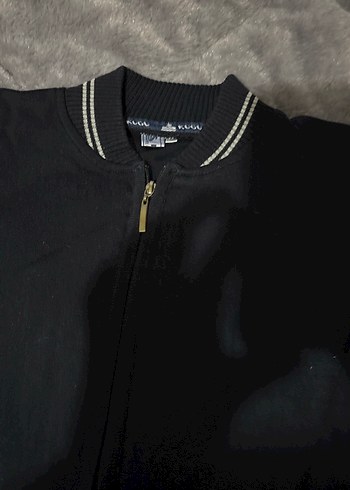 Fermuarlı Lacivert Erkek Hırka - Görsel 3