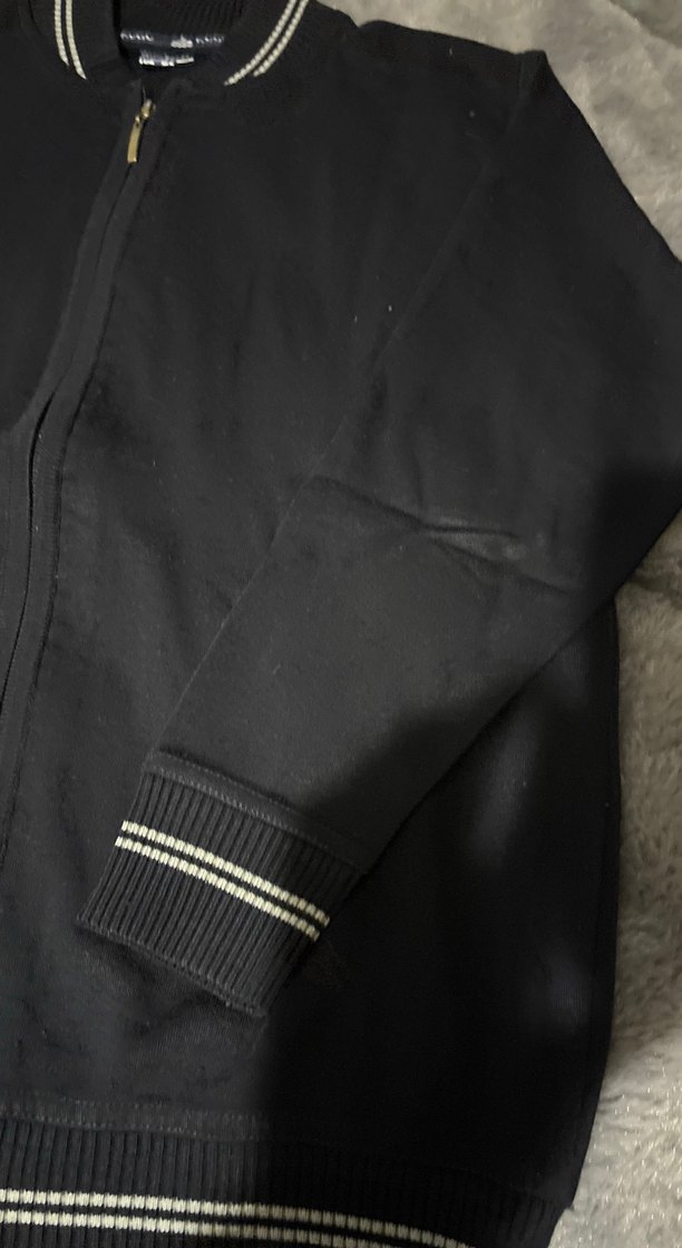 Fermuarlı Lacivert Erkek Hırka - Görsel 2