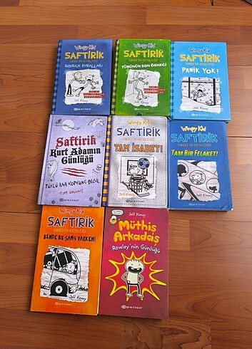 Saftirik kitap seti.(Tekli alım vardır)