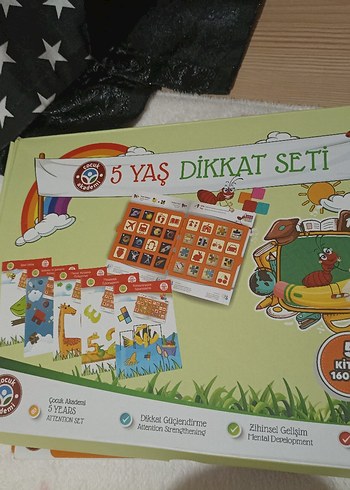 5 Yaş Dikkat Seti Eğitici Oyuncak