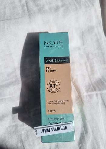 Note Anti-Blemish BB Krem SPF 15 - Bej