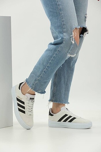 39 Beden beyaz Renk Gazelle ayakkabı