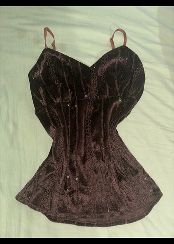 vintage pullu bluz - Görsel 2