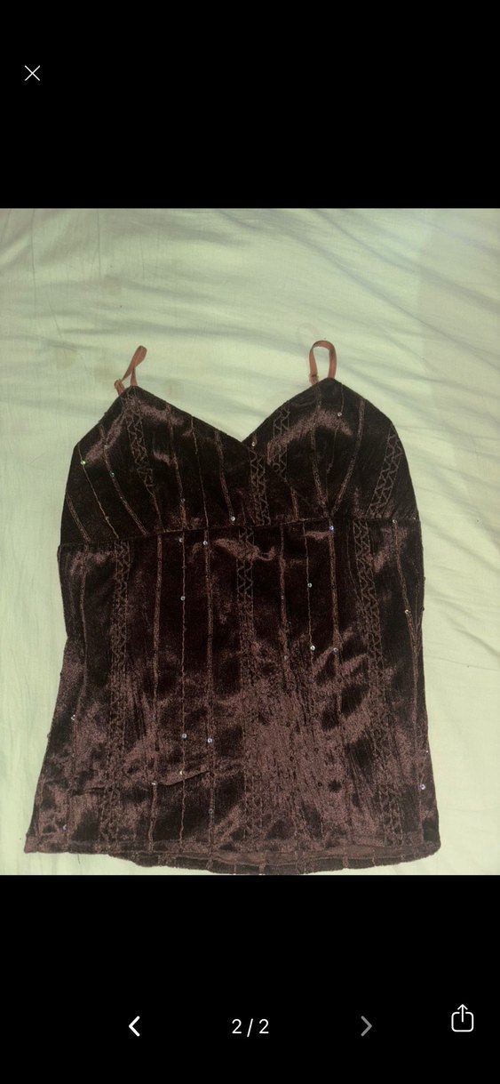 vintage pullu bluz - Görsel 3