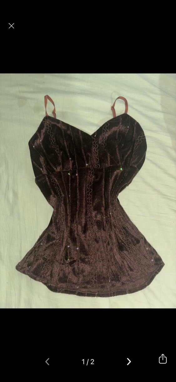 vintage pullu bluz - Görsel 2