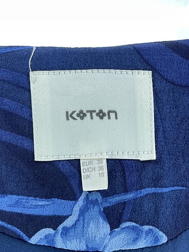 38 Beden lacivert Renk Koton Blazer %70 İndirimli.