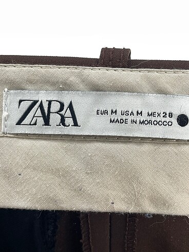 m Beden kahverengi Renk Zara Düz Kesim %70 İndirimli.