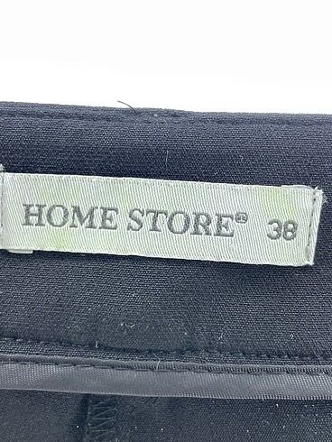 38 Beden siyah Renk Home Store Düz Kesim %70 İndirimli.