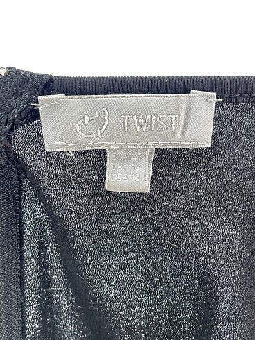 40 Beden siyah Renk Twist Bluz %70 İndirimli.