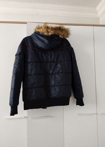 kalın mont - Görsel 5