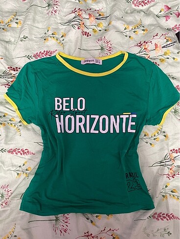 yeşil baby tee