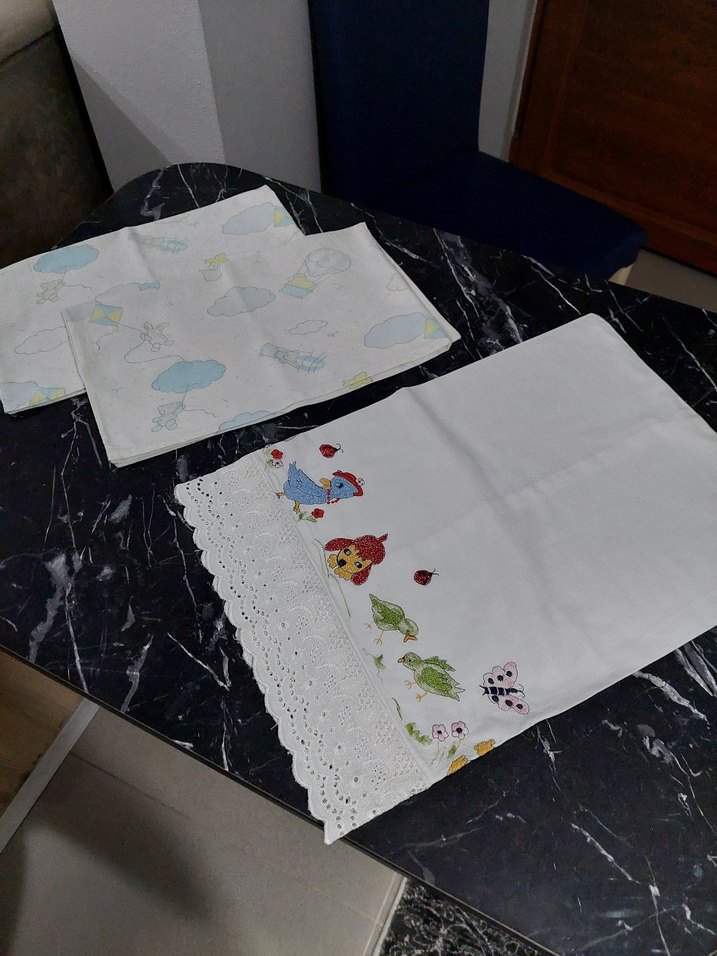 Nakışlı Çocuk Uyku Tekstili Renkli Desen - Görsel 3