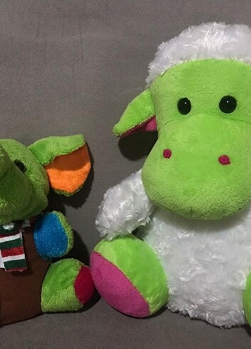 İkili peluş oyuncak